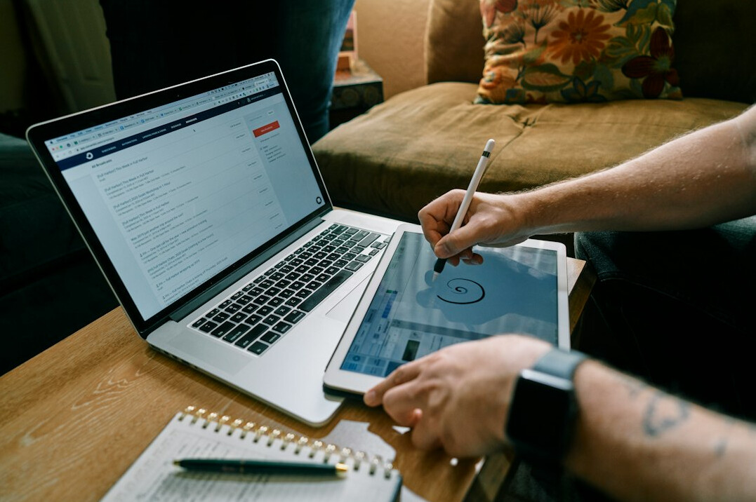 person reviewing budget spreadsheet