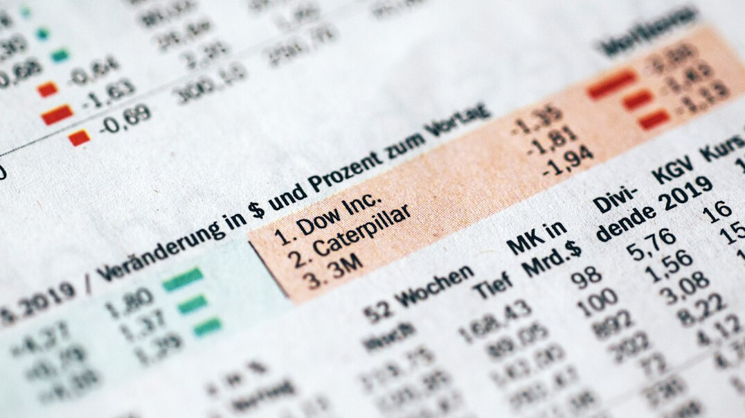 person reviewing budget spreadsheet